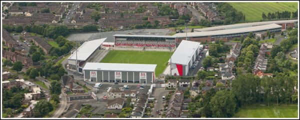 Aerial 360 Panorama - Ulster Rugby at Kingspan