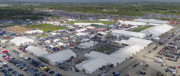 Aerial 360 panorama - Balmoral Show 2017
