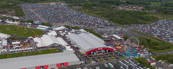 Aerial 360 Panorama - Balmoral Show 2019